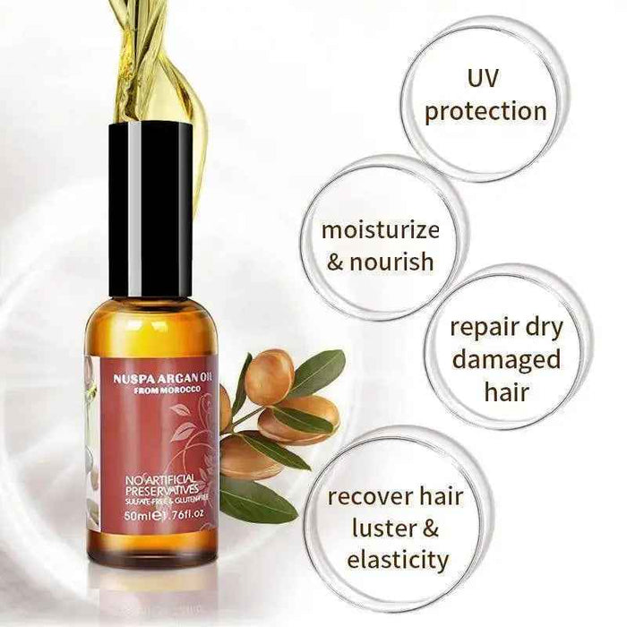 NUSPA Argan Oil Hair Treatment Serum - DOKAN