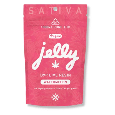 NYB JELLY D9 LIVE RESIN GUMMIES 1000MG | 40 CT