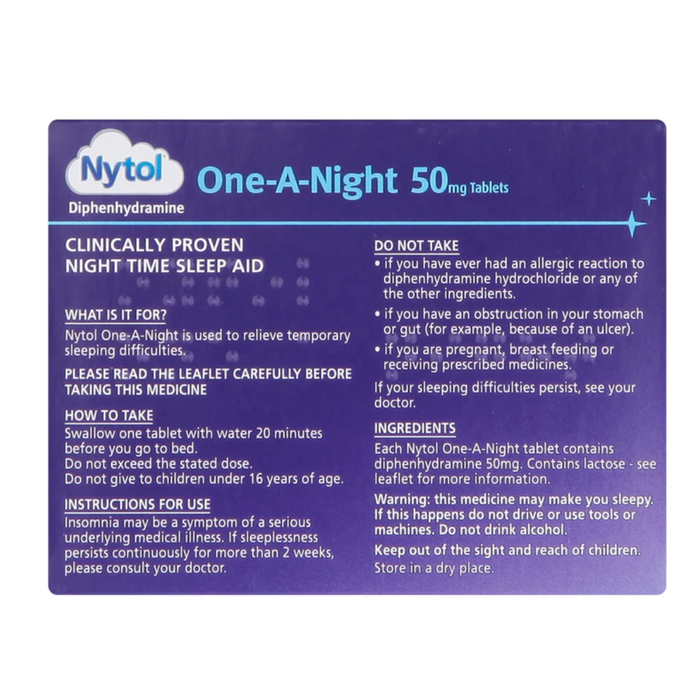 Nytol One-A-Night