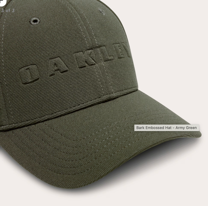 OAKLEY Bark Embossed Hat