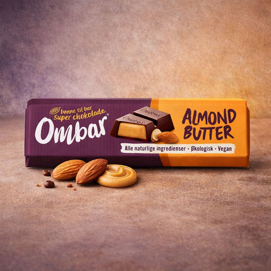 Ombar - Chokolade - Almond Butter - Økologisk