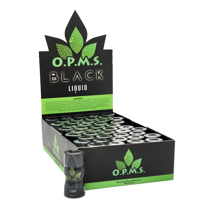 OPMS BLACK LIQUID KRATOM SHOTS | 50CT