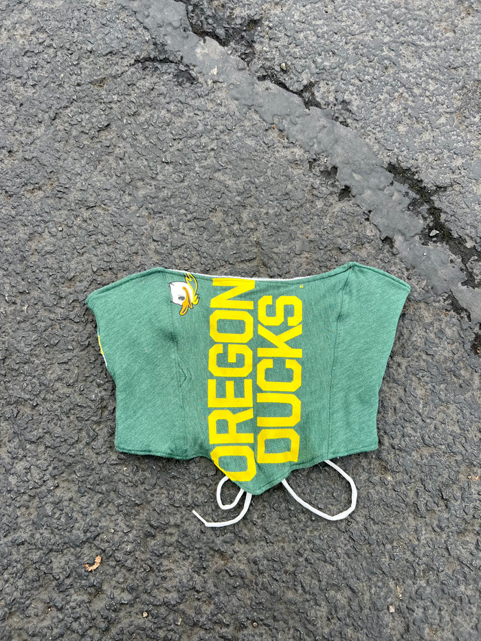 Oregon ducks adjustable bustier top - fits size medium best