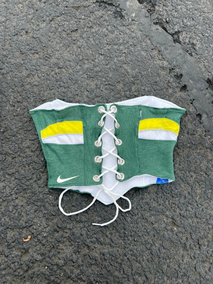 Oregon ducks adjustable bustier top - fits size medium best