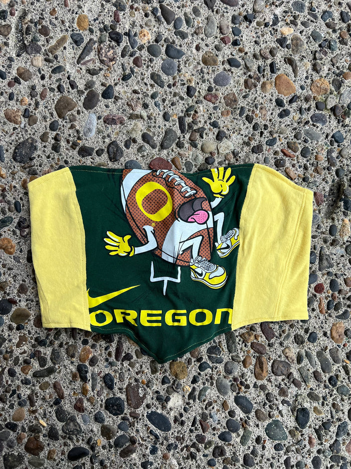 Oregon ducks adjustable bustier top
