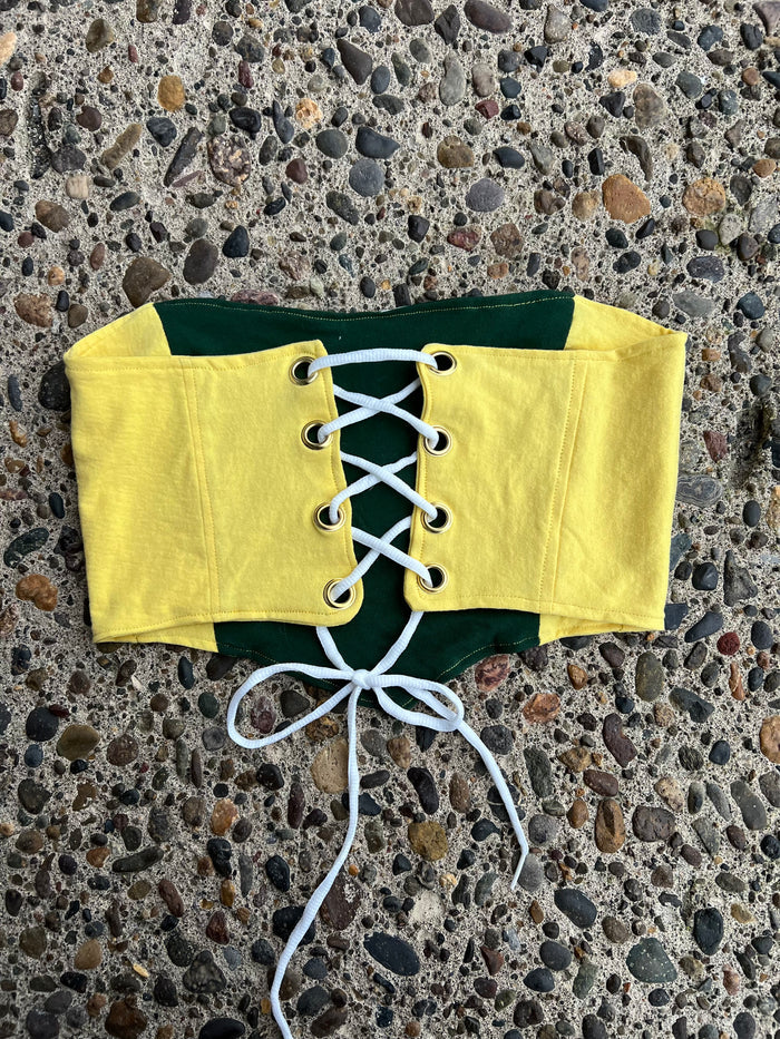 Oregon ducks adjustable bustier top