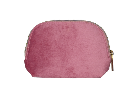 ORLY Blush Velvet Bag With Zip