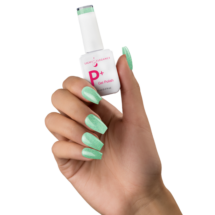 P+ Six Impossible Things, Glitter Gel Polish 10 ml-P+ Gel Polish 10 ml-Light Elegance-Gel Essentialz