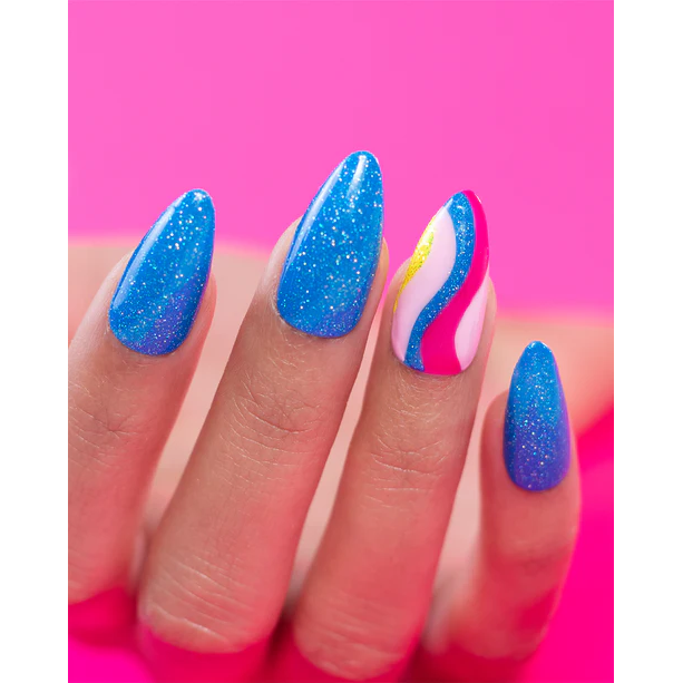 P+ Stay Cool Glitter Gel Polish, 10 mL