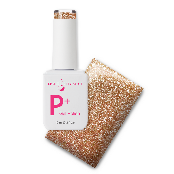 P+ Twisted Tea Party, Glitter Gel Polish 10 ml-P+ Gel Polish 10 ml-Light Elegance-Gel Essentialz