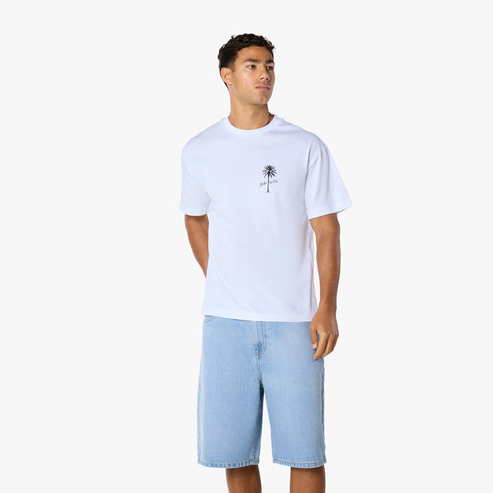 Palm Tree Modern Essential T-Shirt  |  White