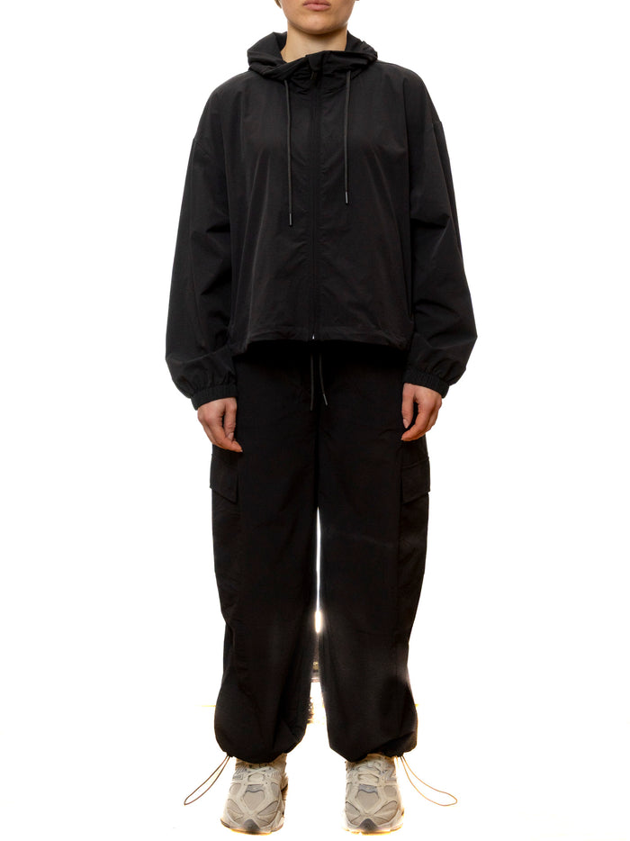 MORE pantalone tessuto tecnico nero TALIA TESS-NERO