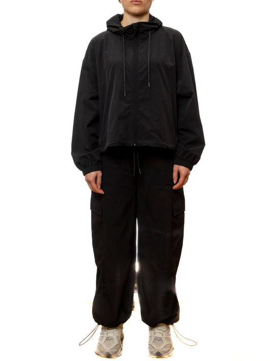 MORE pantalone tessuto tecnico nero TALIA TESS-NERO