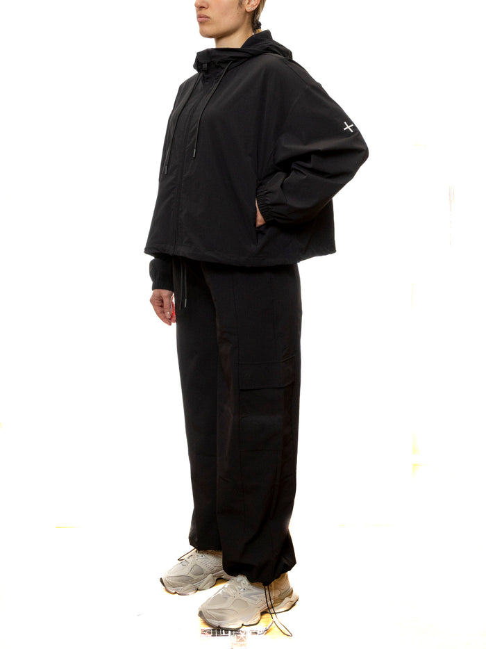 MORE pantalone tessuto tecnico nero TALIA TESS-NERO