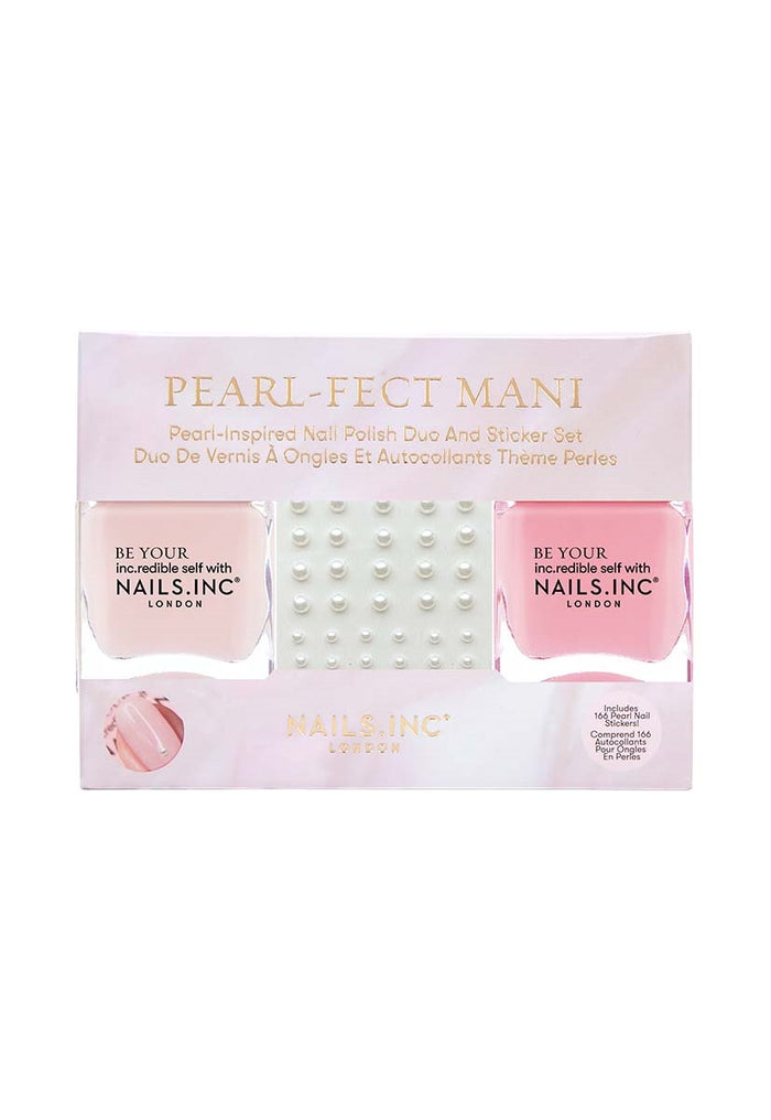 Pearl-Fect Mani Nail Polish and Sticker Set