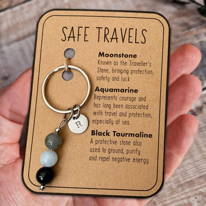 Personalized Crystal Keyring Gift For New Beginnings