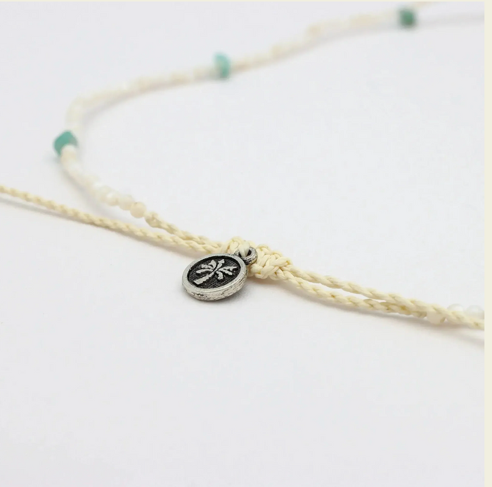 PINEAPPLE KA'ALA BEADED SURFER NECKLACE -PPN -001
