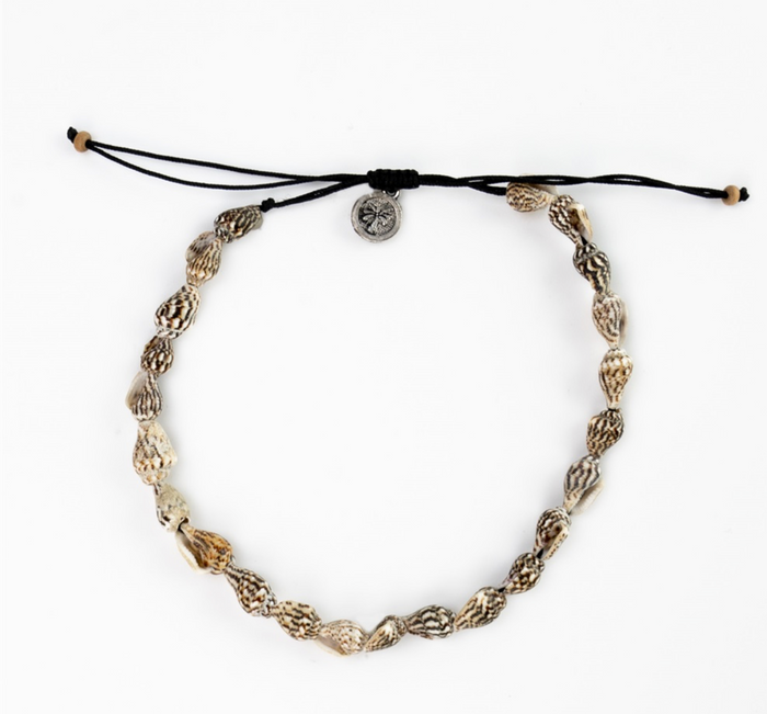 PINEAPPLE NUSA DUA SHELL ANKLET SET- LBEP-48