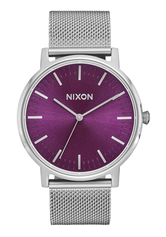 Porter Milanese - Silver / Purple Sunray