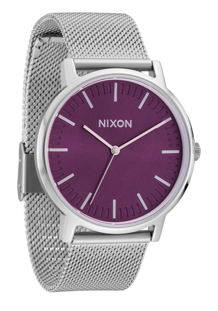 Porter Milanese - Silver / Purple Sunray