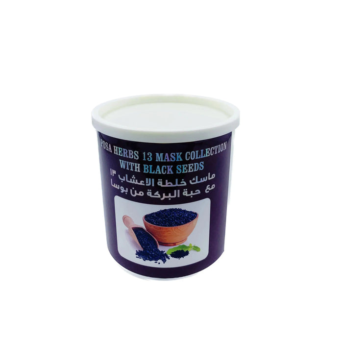 POSA Herbs 13 Hair Mask Collection With Black Seeds 1000 ML - DOKAN
