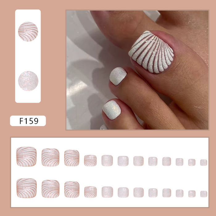 Press on nail F159