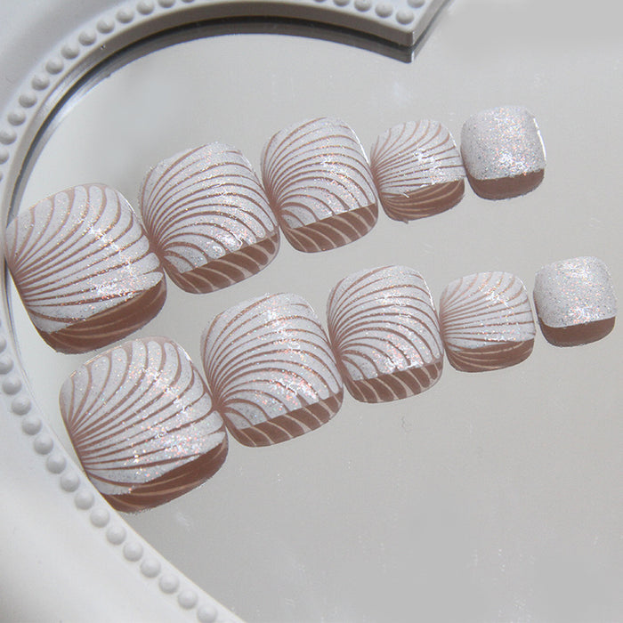 Press on nail F159