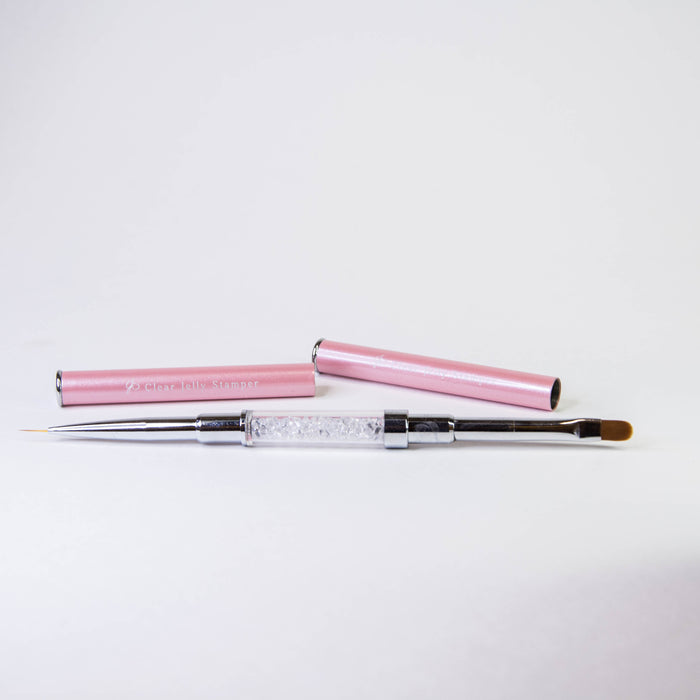 Pretty in Pink Brush | Clear Jelly Stamper