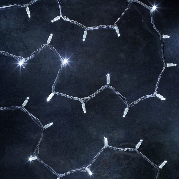Pro Connect 35m 350 White Connectable String Lights White Cable