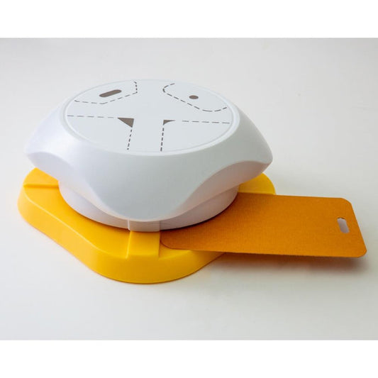 Punch Bunch - AnySize Basic Tag Maker Punch - 4-In-1 Corner And Hole Punch. Create tags of any size and style. Available at Embellish Away located in Bowmanville Ontario Canada.