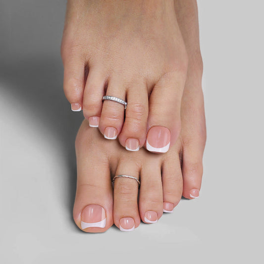 Pure French | Toenail | EASY PRESS™