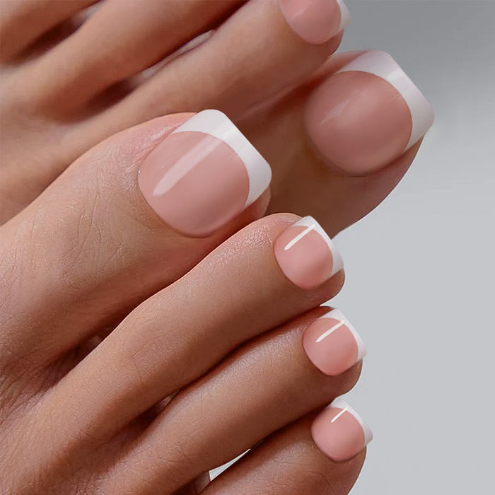 Pure French | Toenail | EASY PRESS™