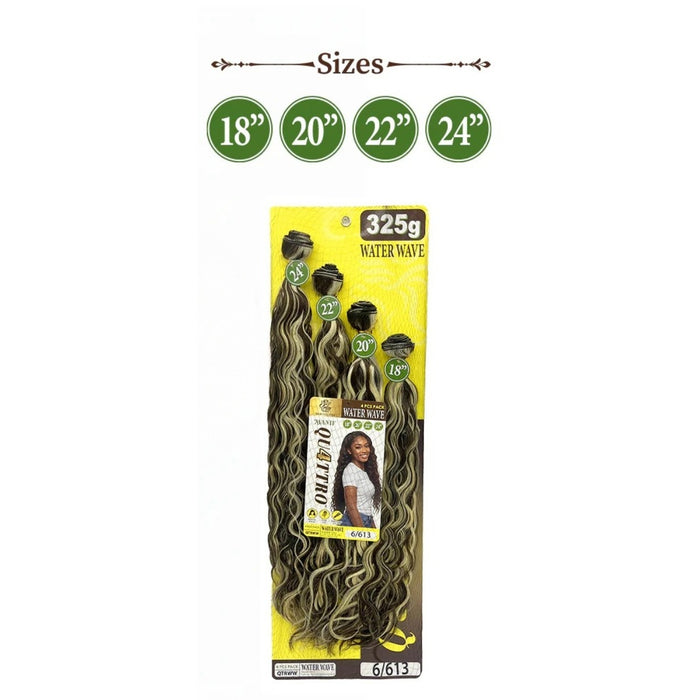 Quattro Water Wave 4pc Weave Bundle