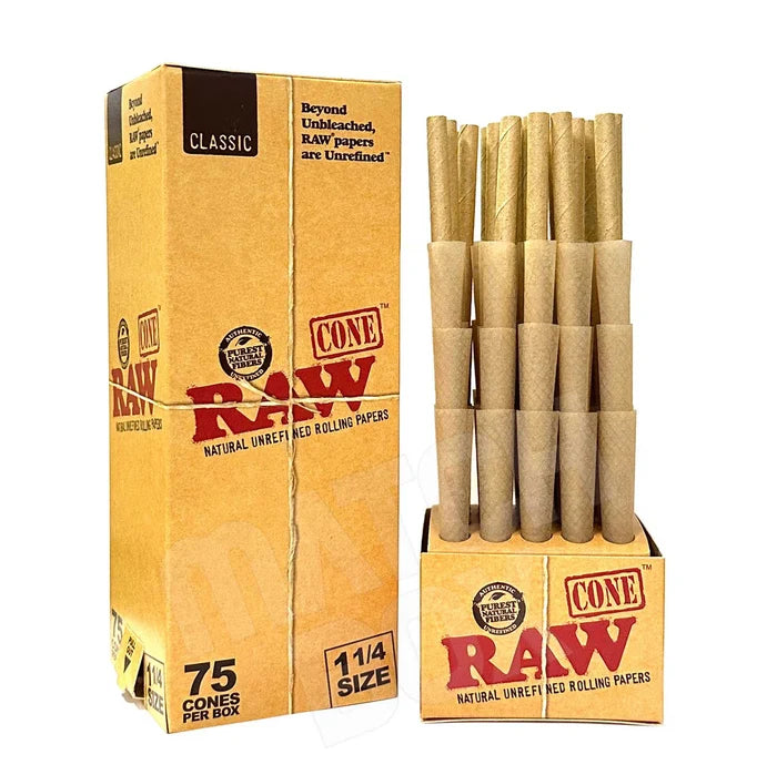 RAW CONE CLASSIC 1 1/4 | 75 CT