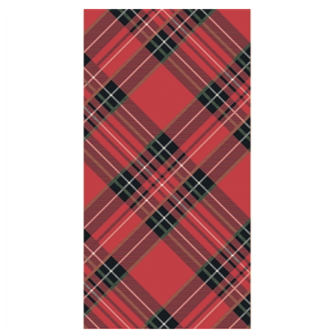 red plaid napkin (+ sizes)