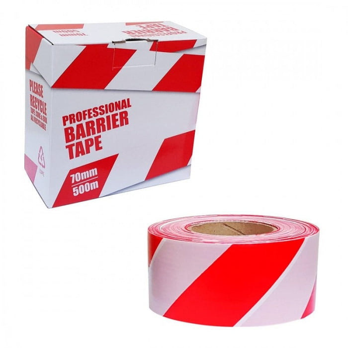 Red & White Barrier Tape