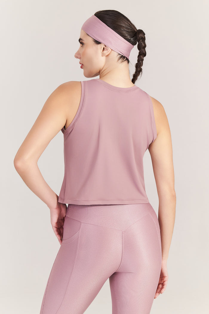 Regata Cropped Sun Rosa Acinzentado