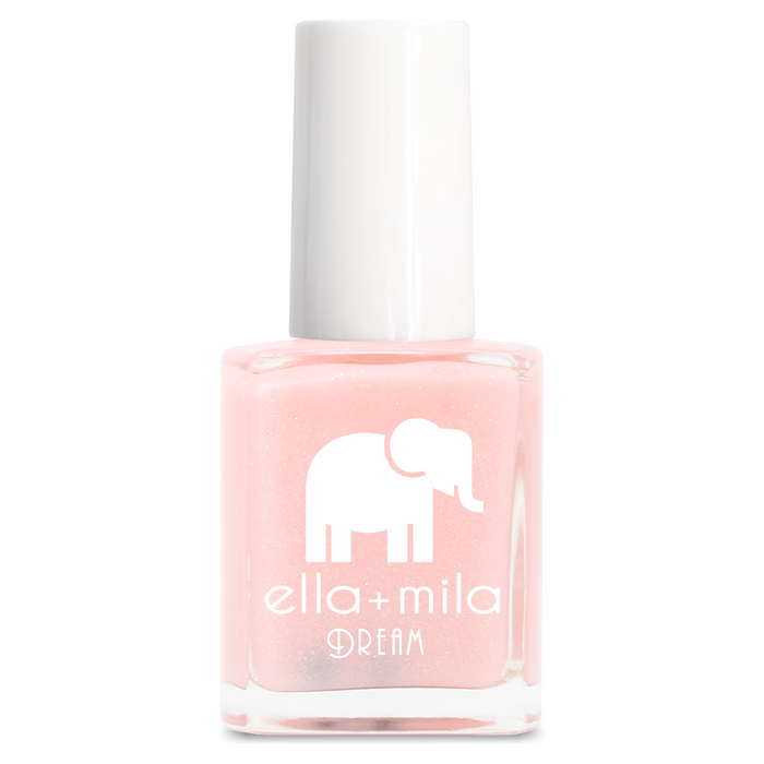 Relevé translucent pink shimmer nail polish bottle – ella+mila Dream