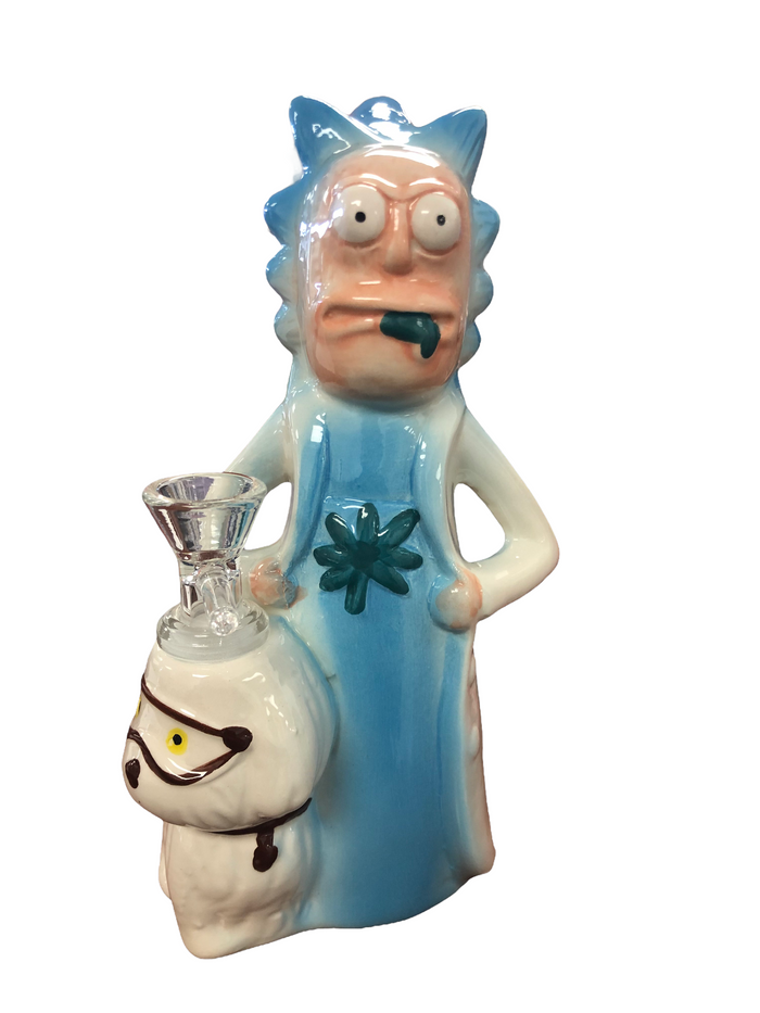 RICK & MORTY CERAMIC WATERPIPE