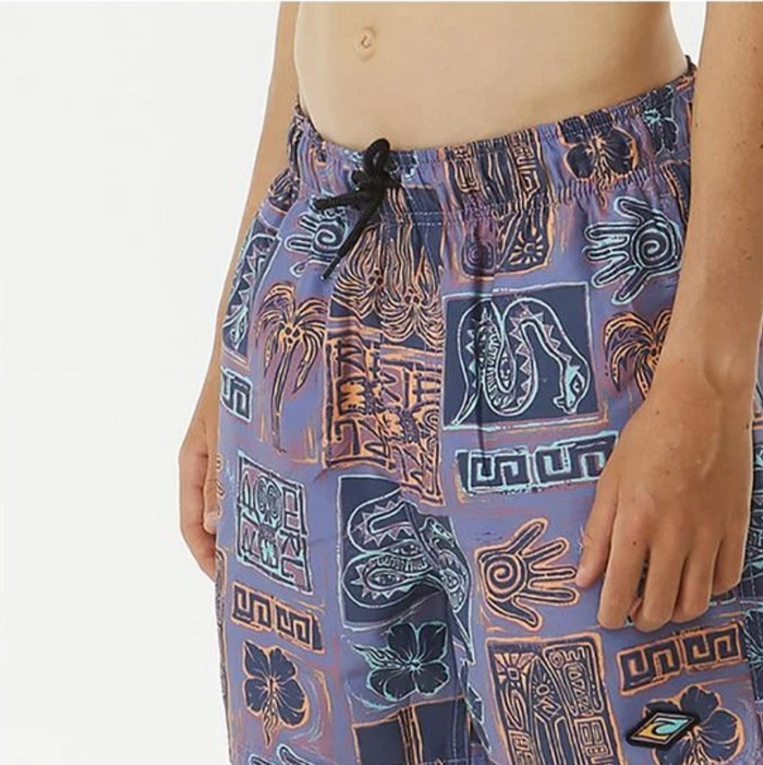 Rip Curl Boys Lost Island Tile Volley Short