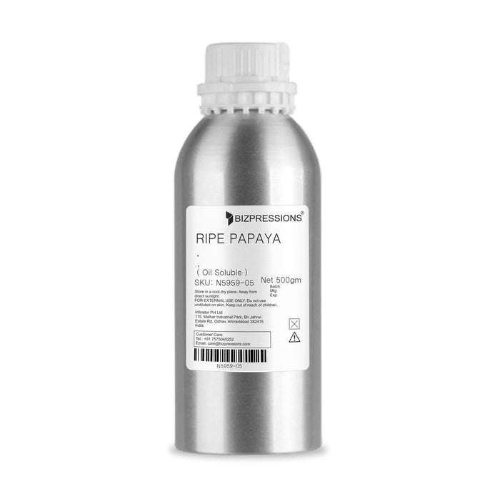RIPE PAPAYA - Fragrance ( Oil Soluble ) - 500 gm