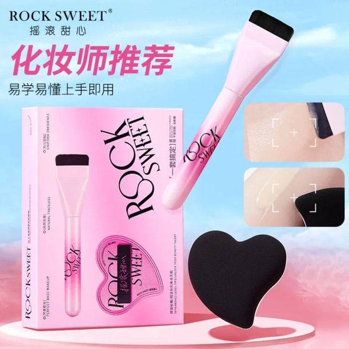 ROCK SWEET Flawless Base Makeup Double Star Set 1pc/2pcs - myernk