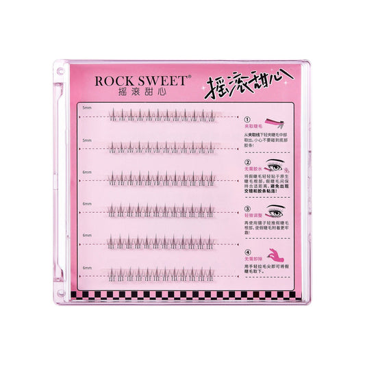 ROCK SWEET Glue-free False Eyelashes 36pcs/box - myernk