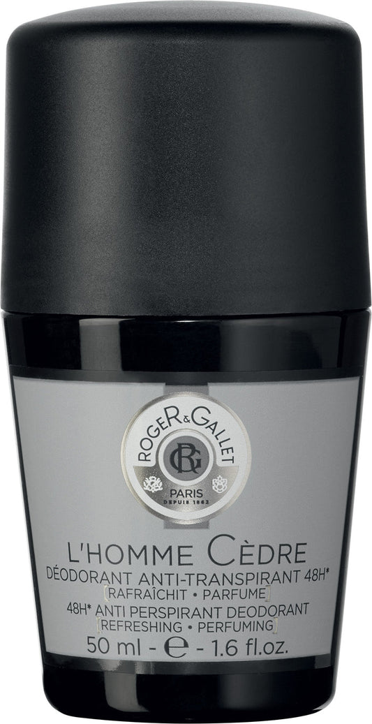 Roger & Gallet L'Homme Cedre 48hr Anti Perspirant Deodorant Roll On