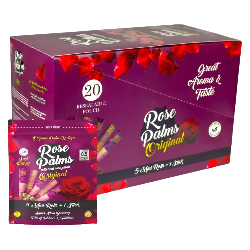 ROSE PALMS MINI ROLLS | 5 MINI ROLLS + 1 STICK
