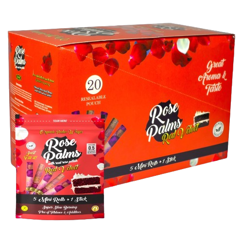 ROSE PALMS MINI ROLLS | 5 MINI ROLLS + 1 STICK