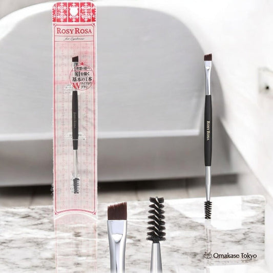 ROSY ROSA Double-End Eyebrow Brush (Screw Type)