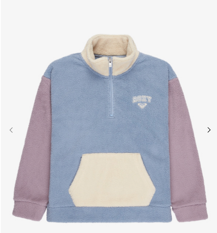 ROXY Lazy Weekend - Half Zip Fleece for Girls