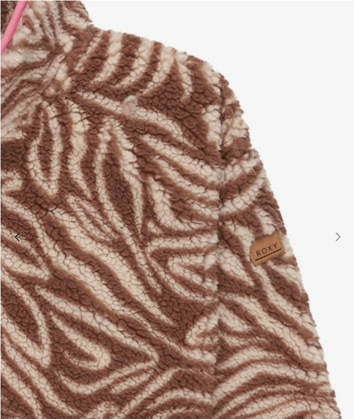 Roxy Like Electricity - Full Zip Polar Fleece for Girls