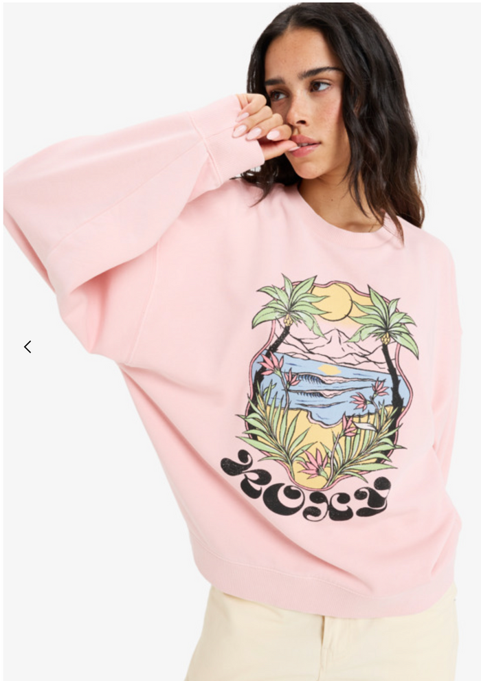 ROXY Lineup - Crew Neck Sweatshirt for Women